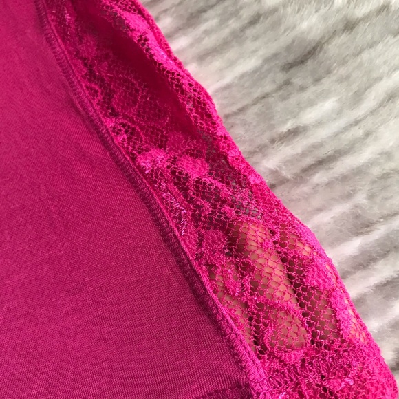 NWT Lacy Pink Tank Top - Picture 5 of 5